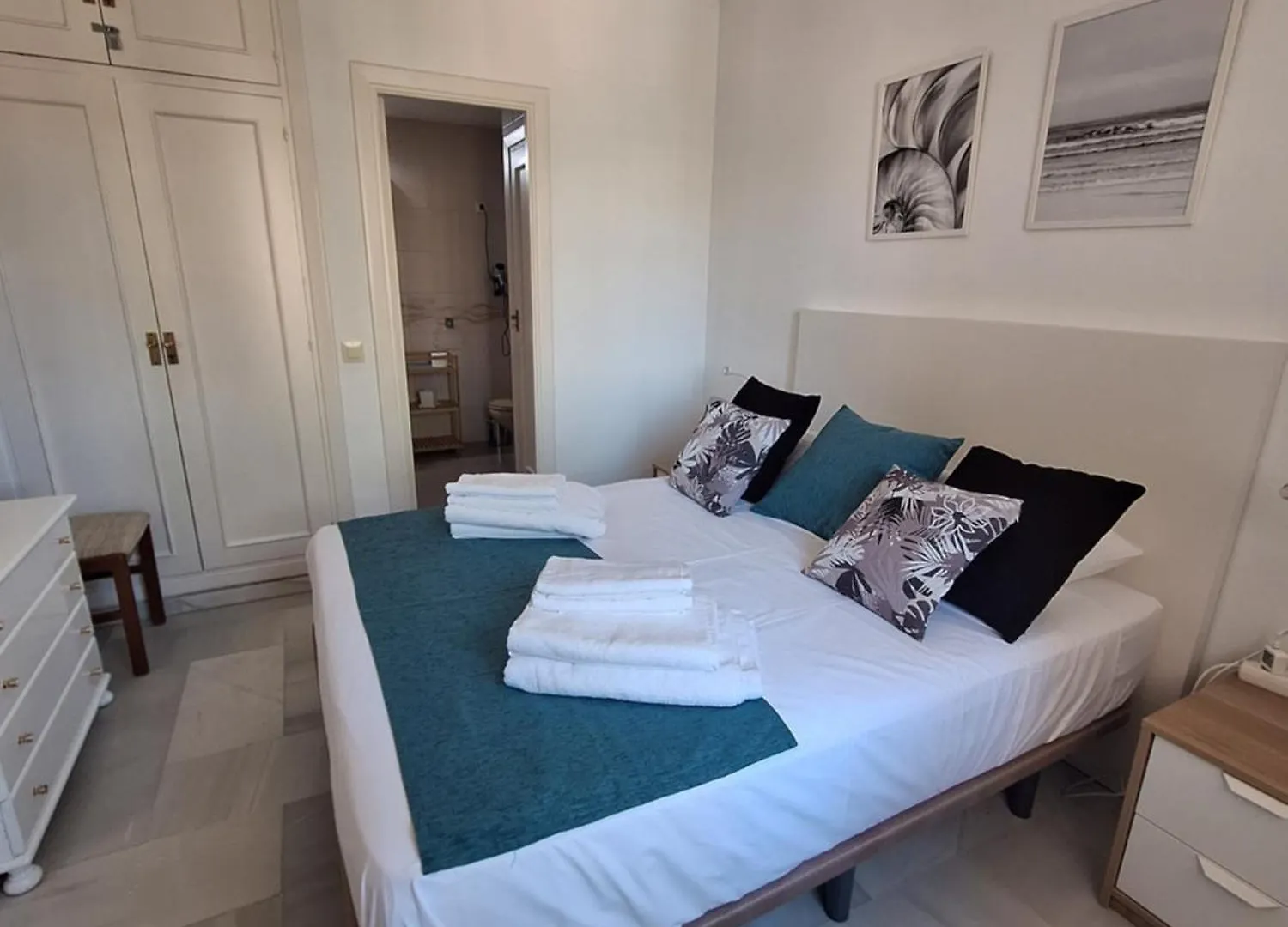 Lägenhet Primera Linea Del Mar - Acceso Directo Playa Carihuela Torremolinos Spanien